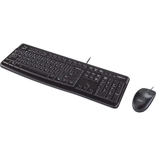 Logitech Tastatura + mi&scaron; USB Desktop MK120 US crna 920-002562 Cene