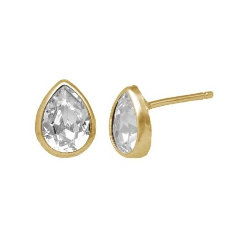 Victoria Cruz essential xs crystal gold mindju&amp;scaron;e sa swarovski kristalom ( a4217-07dt ) Slike