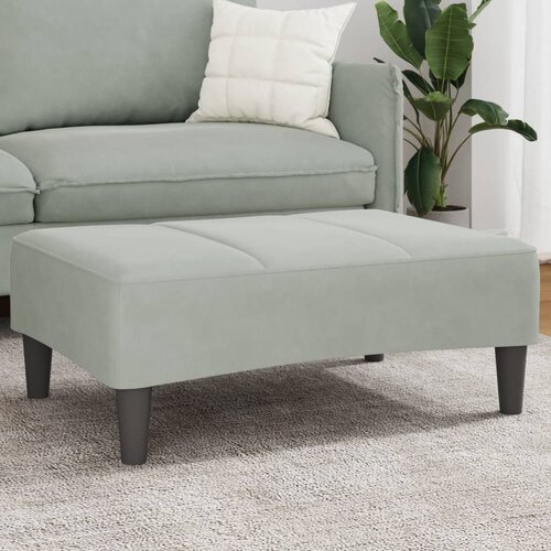 VidaXL Tabure svjetlosivi 77x55x31 cm bar&amp;scaron;unasti Slike