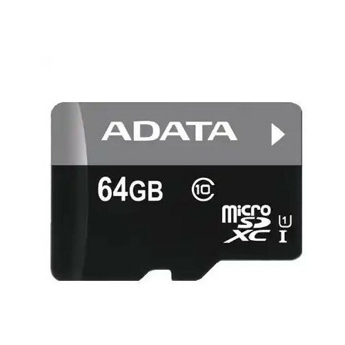 Micro SD Card 64GB AData + SD adapter AUSDX64GUICL10A1-RA1/ class 10 Cene