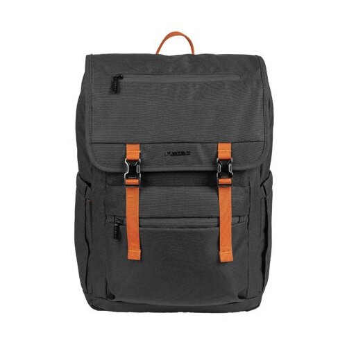 Natec Niala Ginger Orange 39.6 cm (15.6) Backpack Black Slike