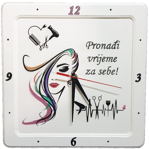 Zidni sat za najbolju frizerku/ frizera! &Scaron;17016 Cijene