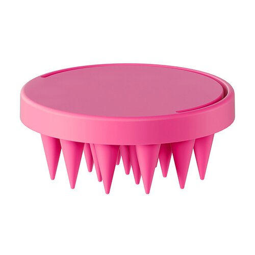 INF Silikonski masažer in krtača za šamponiranje lasišča Pink, (21538098) Cene