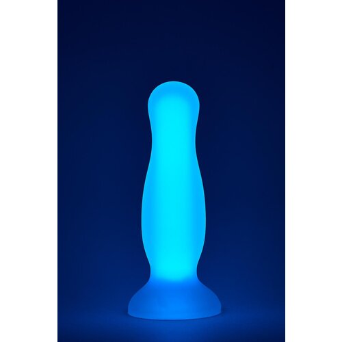 DREAMTOYS Svetleč mehak silikonov vtič, ki sveti v temi, srednje vijolične barve, (21780575) Cene