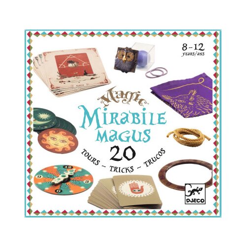 Djeco Magic &amp;ndash; Mirabile magus &amp;ndash; set 20 čarovni&amp;scaron;kih trikov Slike