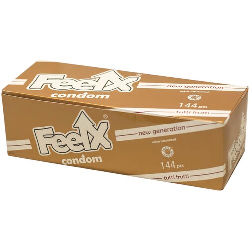 FeelX kondomi - tutti-frutti (144kom) Slike
