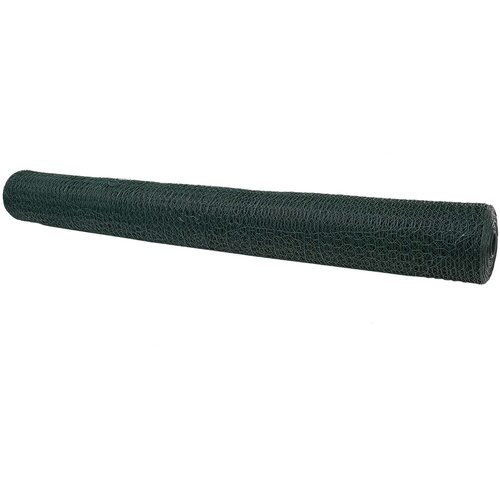  Heksagonalna ograda Zelena 1,2 x 10 m PVC Slike