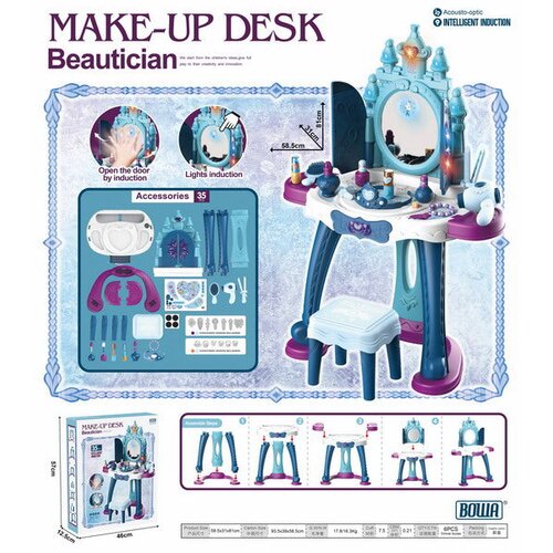  Dressing table with Light and Sound Function + Accessories Cene