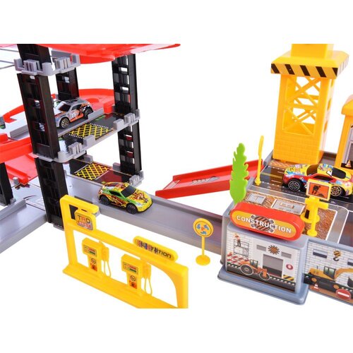  2-u-1 set Parking, gradili&amp;scaron;te bagera ZA3206 Slike