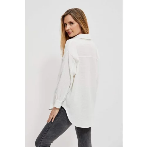 Moodo Structured fabric shirt