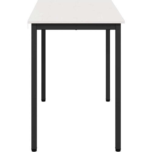  Stol za objedovanje Bijelo 110 x 55 x 75 cm Čvrsto borovo drvo Slike