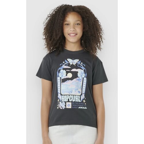 Rip Curl Sunset Skies Art Kids T-shirt washed black Cene