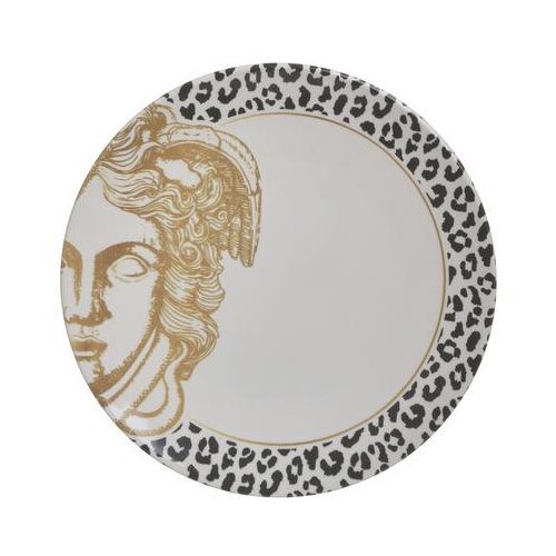  TANJURI MEDUZA SET BIJELI/CRNI/ŽUTI Φ26CM Cijene