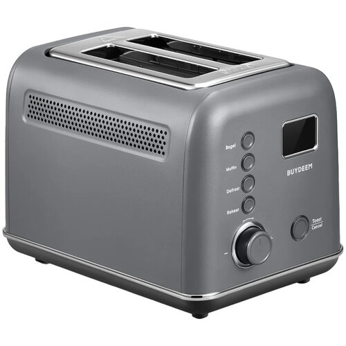 Buydeem 2 Slice Automatic Metal Toaster, model DT730E, color Ink Grey, EU DT730E-IG/EU Cene