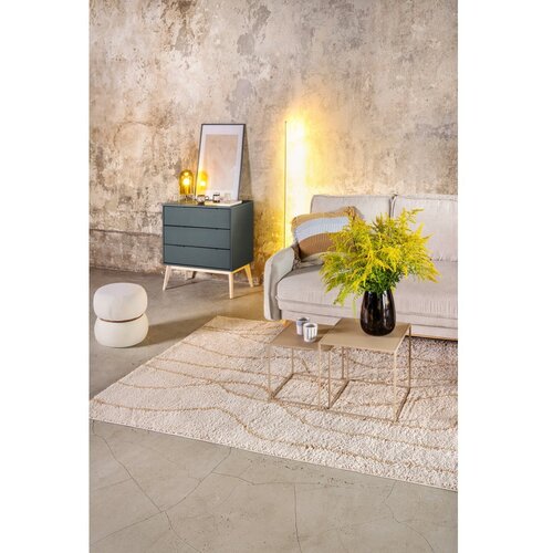 Bonami Selection Kremno bela preproga 140x200 cm Routa &amp;ndash; Slike