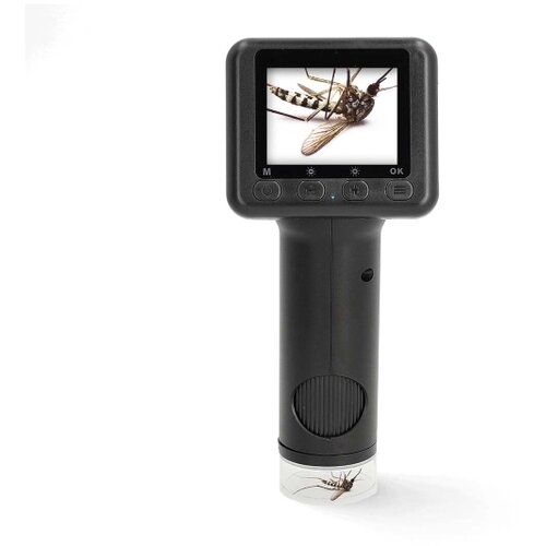 Nedis MCAM2424BK - Mikroskopska digitalna kamera 1080p, 30fps, 48MP, 1000 mAh Slike