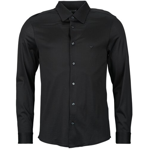Emporio Armani Srajce z dolgimi rokavi EM004604 Črna Cene