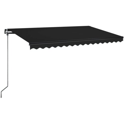 Maison Chic Ročno zložljiva tenda - Senčniki 400x350 cm antracitna, (22042469) Cene