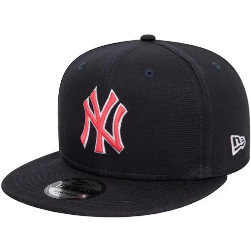 New Era Kape s šiltom Outline 9FIFTY New York Yankees Cap Črna