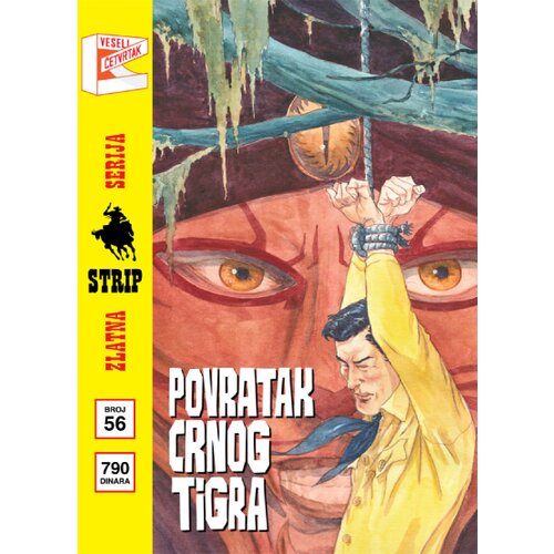 Veseli četvrtak Grupa autora - Zlatna serija 56 kor B - Povratak crnog tigra Cene