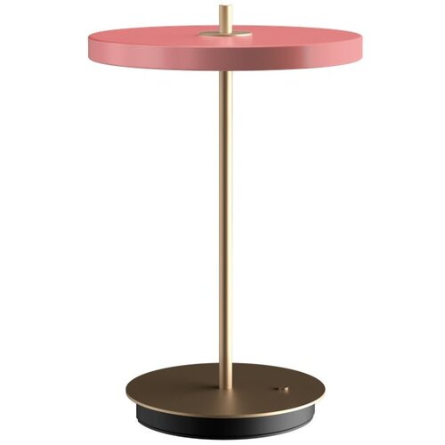 UMAGE Rožnata LED zatemnitvena namizna svetilka s kovinskim senčnikom (višina 31 cm) Asteria Move – Cene