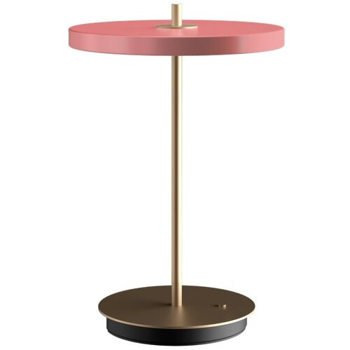 UMAGE Ružičasta LED stolna lampa s mogućnosti zatamnjivanja s metalnim sjenilom (visina 31 cm) Asteria Move – Cene