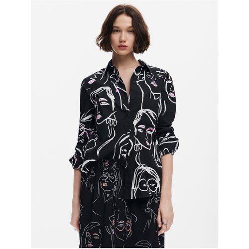 Desigual Women&amp;#039;s patterned shirt Faces - Women Slike