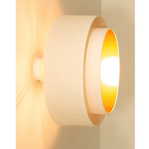  plafonski luster natia 1xE27/60W/230V &amp;oslash; 45 cm bela Slike