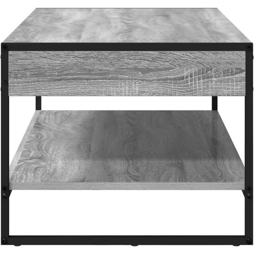  Kava Stol Siva Sonoma 80 x 50 x 40 cm Konstruirano drvo Slike