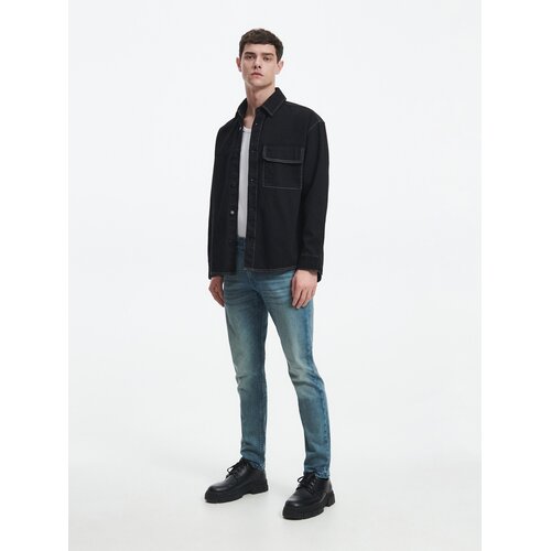 Reserved kavbojke slim - modra Cene