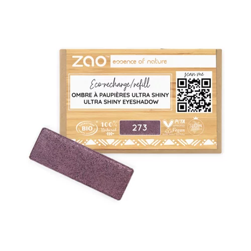 Zao Rectangle senčilo - polnilo - 273 Ultra Pearly Purple
