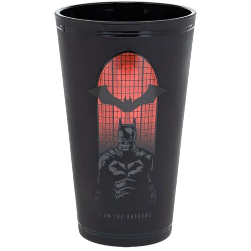 Paladone The Batman Glass, The Batman Movie Merchandise, 400 ml, 13,5 fl oz, večbarvno (PP9770TBM), (20851013) Slike