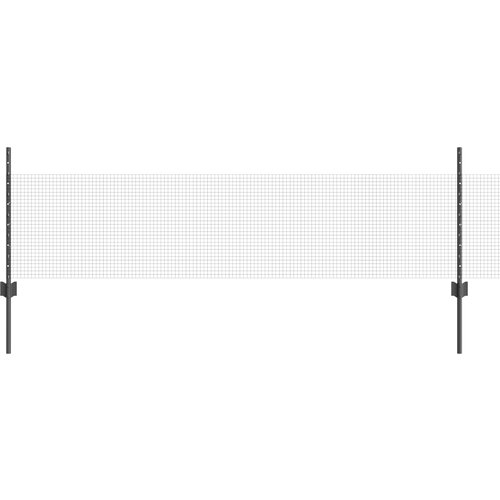 vidaXL Ograja za vrt Set 2 Siva Pocinkano jeklo 25 x 0.5 m zvitek Cene