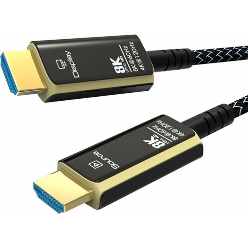 PremiumCord Ultra High Speed HDMI 2.1 Optical fiber 8K 8K 10 m Slike