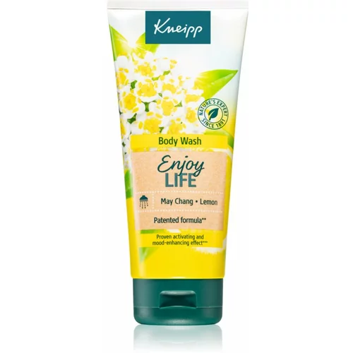 Kneipp enjoy Life May Chang & Lemon osvježavajući gel za tuširanje 200 ml za žene