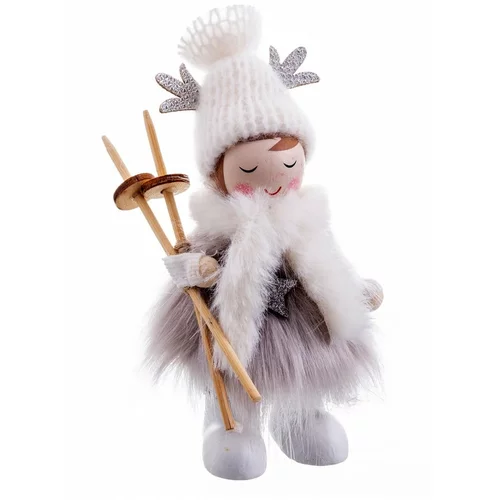 Casa Selección Božična figurica Doll Skis –