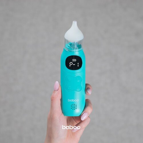 Baboo Comfort Breathe Baby Nasal Aspirator aspirator za či&amp;scaron;čenje nosu 0m+ 1 kos Slike