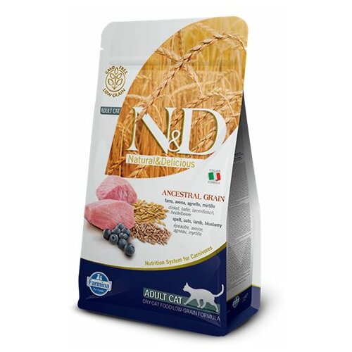 Farmina N&D hrana za mačke low grain jagnjetina i borovnica 300gr Cene