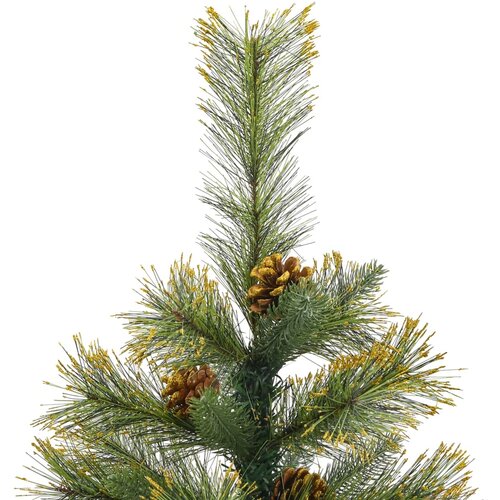  Umjetno božićno drvce sa &amp;scaron;arkama i &amp;scaron;i&amp;scaron;kama 150 cm Slike