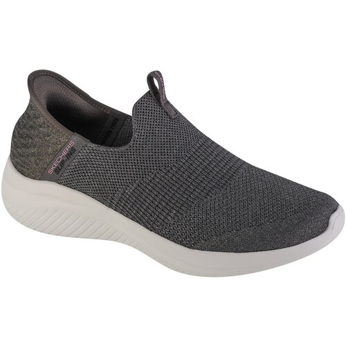 Skechers Nizke superge Slip-Ins Ultra Flex 3.0 Smooth Step Siva Slike