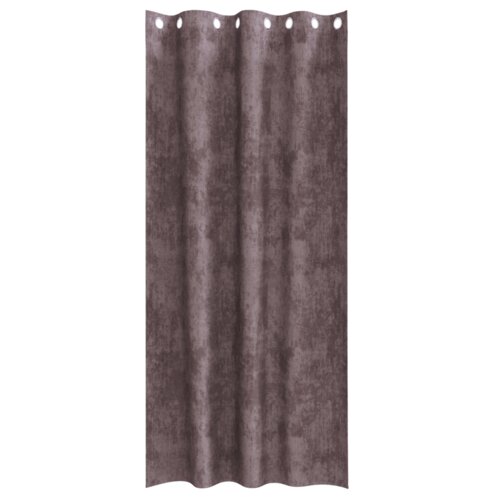 VidaXL smeđe bar&amp;scaron;unaste zavjese 2 kom s očima 245x140 cm Slike