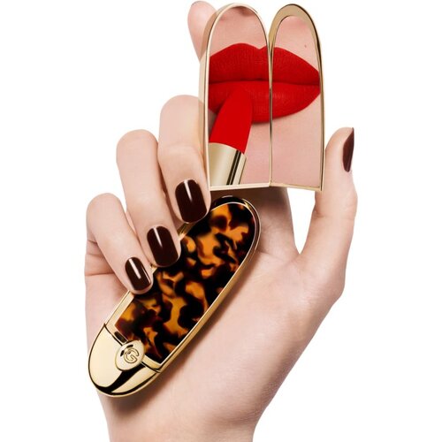 Guerlain Rouge G Double Mirror Jewel Case etui za &amp;scaron;minko z ogledalom L&amp;#039;&amp;Eacute;caille 1 kos Slike