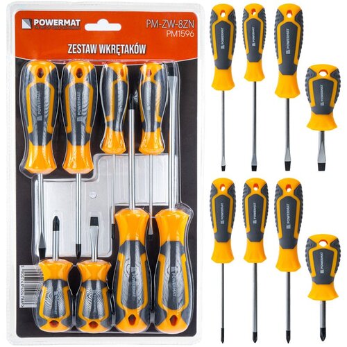 Powermat set odvijača 8 kom PM-ZW-8ZN Slike