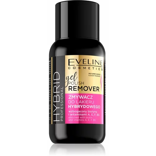 Eveline Cosmetics Hybrid Professional sredstvo za skidanje laka s noktiju s vitaminom A i E 150 ml