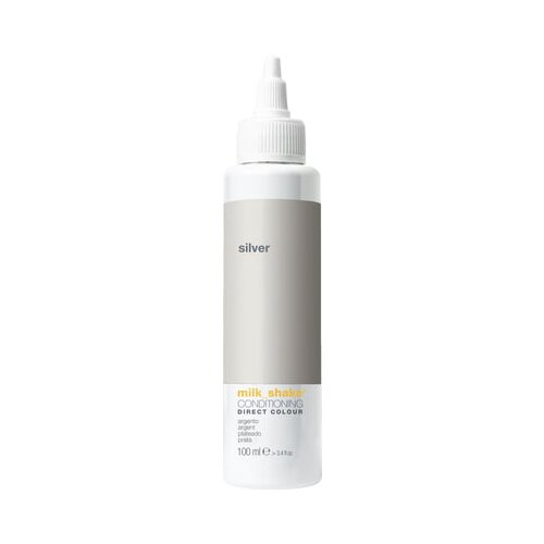Milk Shake Direct Colour regenerator za toniranje za intenzivnu hidrataciju za sve tipove kose Silver 100 ml Slike