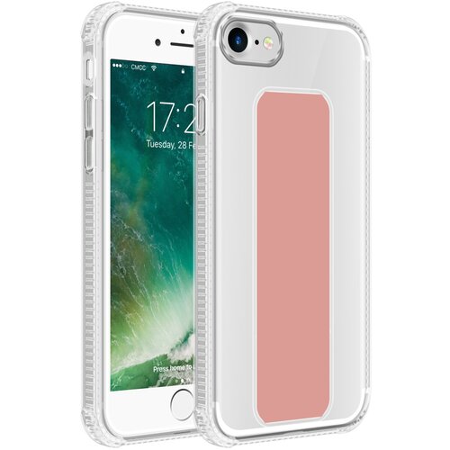Cadorabo Ohišje, združljiv z Apple v Pink - zaščitni pokrov, narejen iz fleksibilnega silikona TPU z držanjem in stojalo, (20603624) Cene