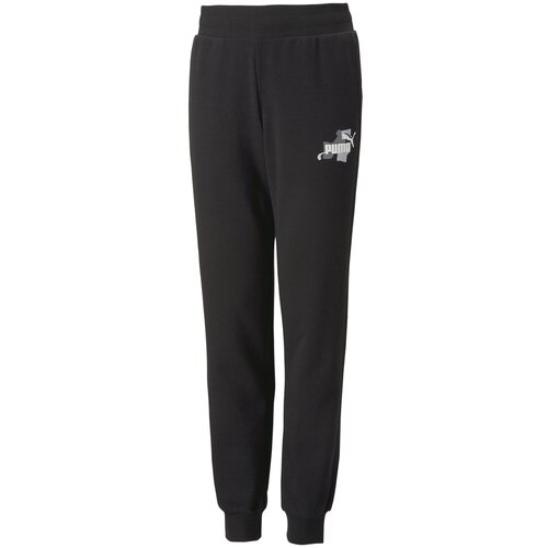 Puma ESS STREET ART SWEATPANT Crna Slike
