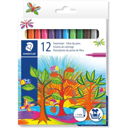 Staedtler Flomaster Set 12/1 1.0mm Slike