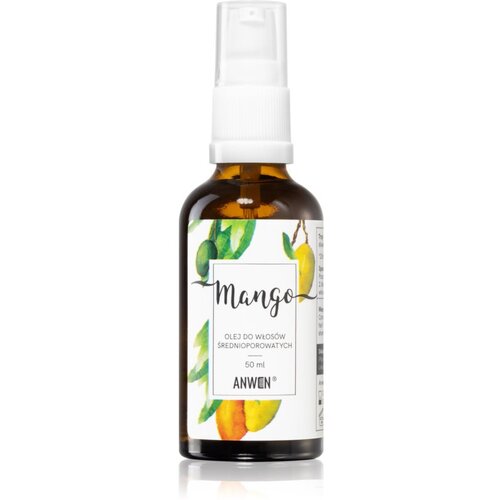 Anwen Mango hranilno olje za lase Medium porosity 50 ml Slike