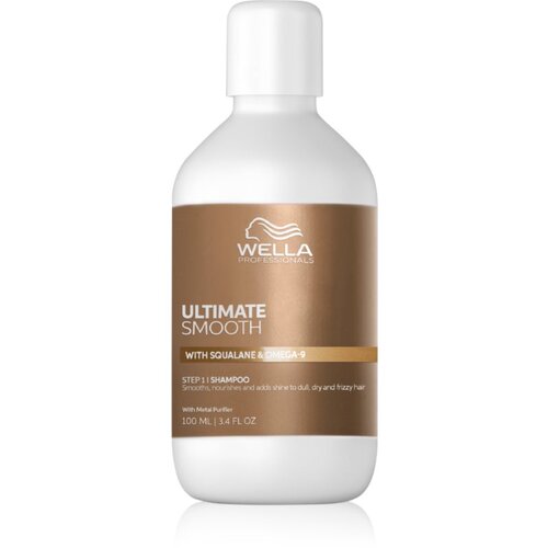 Wella Professionals Ultimate Smooth Shampoo intenzivno hranilni &amp;scaron;ampon za sijaj in mehkobo las 100 ml Slike